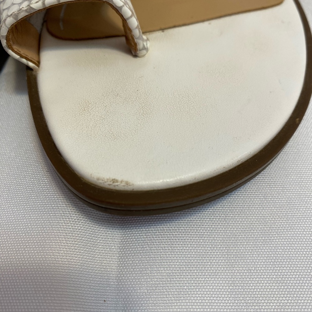 Vionic Ella White Lizard Leather Adjustable Buckl… - image 7